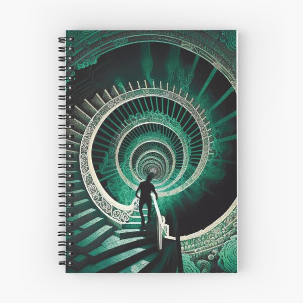 Aperçu de l'œuvre Escalier en colimaçon en malachite créée et vendue par STRSHADOW.
