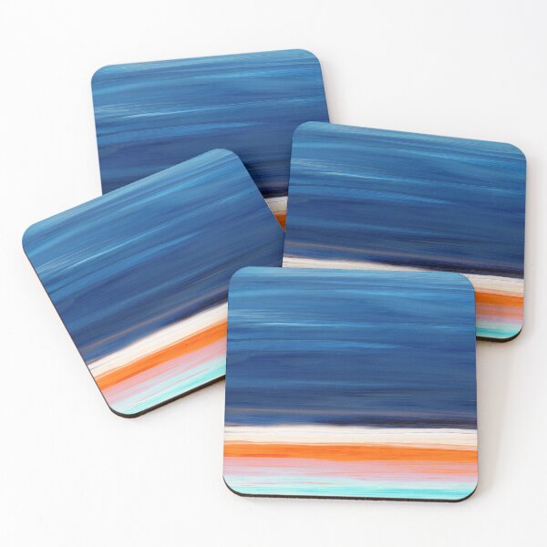 Item preview, Bright Light Colorful Beach Sky Landscape Art designed and sold by Sharon Cummings Art.