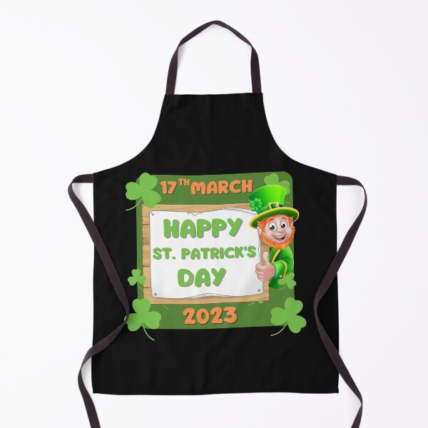 Artikelvorschau, St. Patricks Day 17. März 2023 Clover Heart Leprechaun Happy St. Patrick's Day entworfen und verkauft von FreeMind-Design.