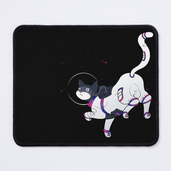Item preview, Astronaut Bi Pride Cat designed and sold by seekerofweird.