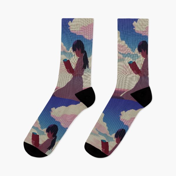 Item preview, Copy of Anime Girl Reading Book 8-bit Pixel Art designed and sold by PixelDripped.