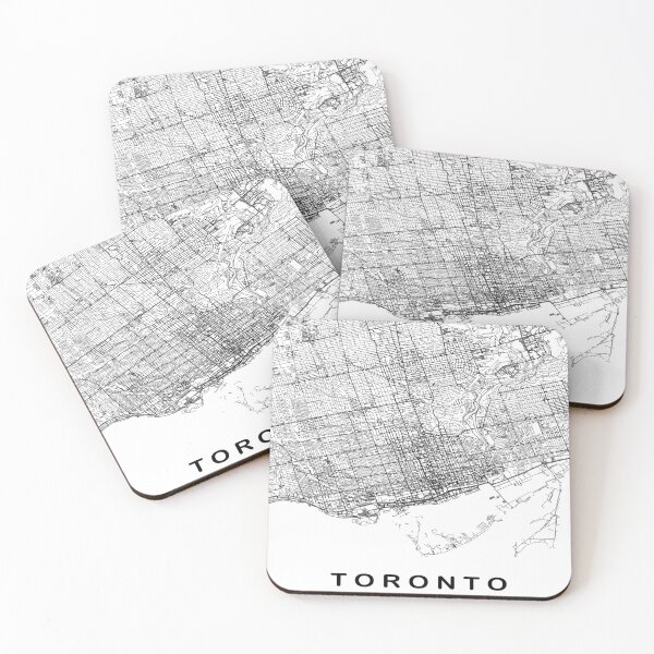 Item preview, Toronto city map, Toronto map,Canada designed and sold by MondoArtShop.