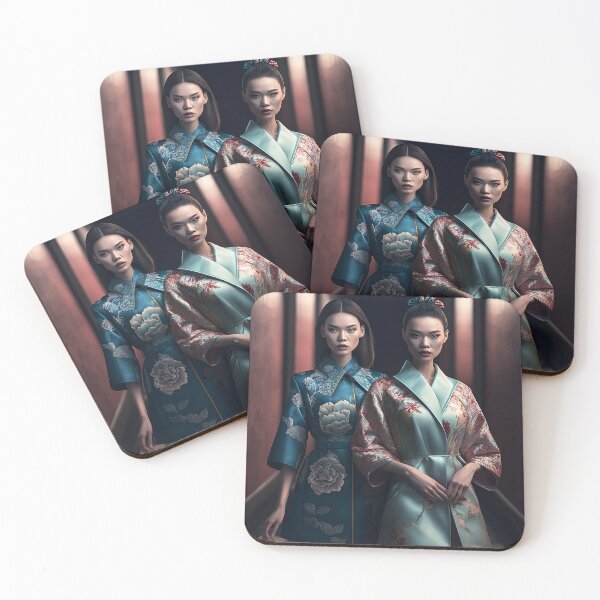 Item preview, beautiful portrait of asiatic girl dressed in elegant way designed and sold by Ladidia.