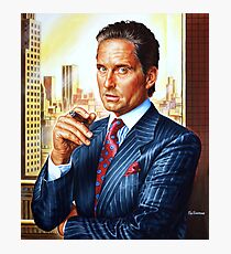 Michael Douglas-Malereiporträt Fotodruck