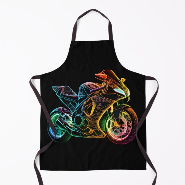 Item preview, Cyberpunk Neon Colorful Futuristic Superbike designed and sold by beluxe.