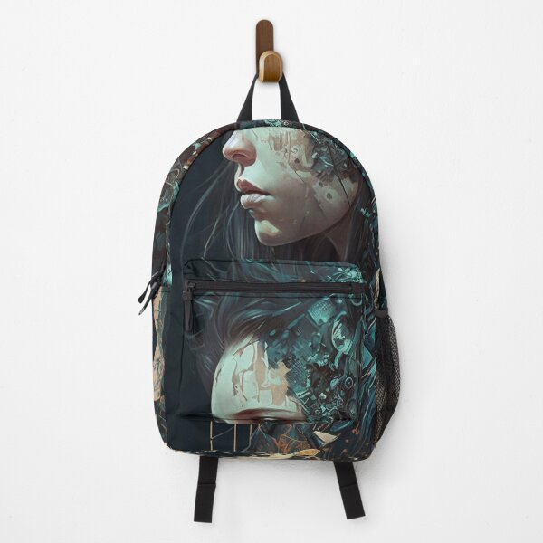 Item preview, Cyberpunk Girl designed and sold by MidJourneymen.
