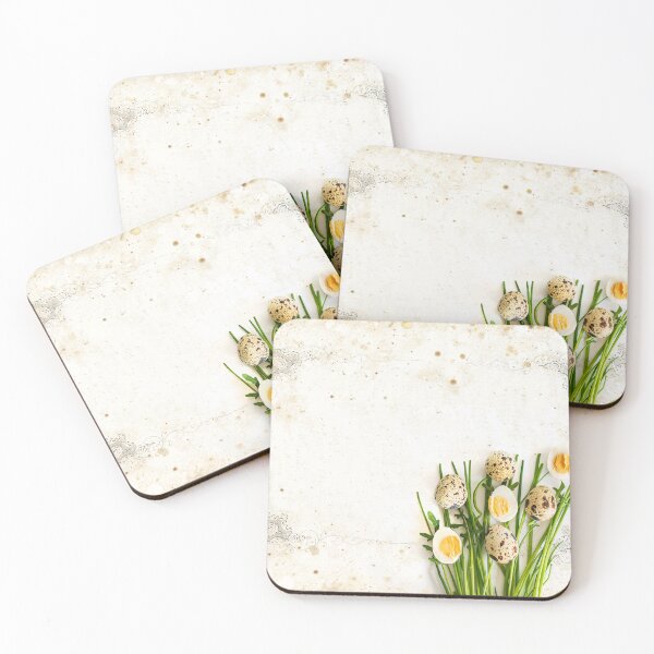 Item preview, Easter card with quail eggs and green chives designed and sold by jkrphoto.