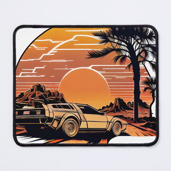 Item preview, Vintage Delorean in the Sunset designed and sold by AC-625.