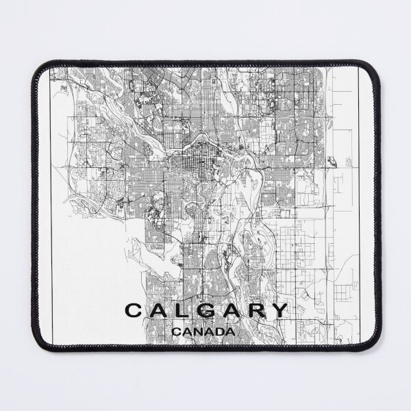 Item preview, Calgary city map, Calgary map,Canada designed and sold by MondoArtShop.