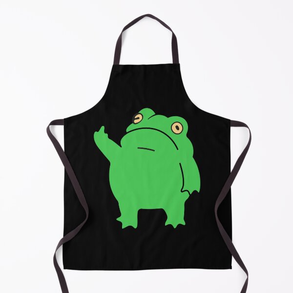 Item preview, fuck you. angry  green frog.r designed and sold by Daria-design.