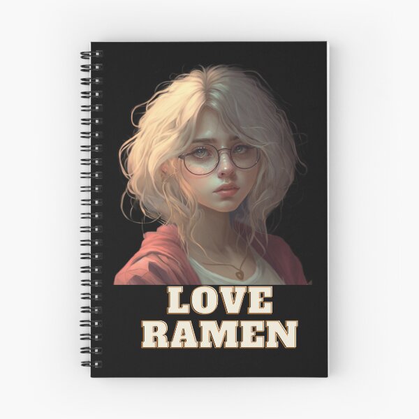 Item preview, chica amor ramen designed and sold by NithaelDesign.