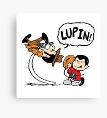 Lupin Peanuts Canvas Print