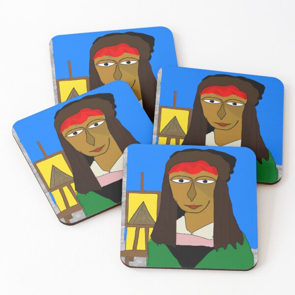 Item preview, black mona lisa designed and sold by DOOSKY M.