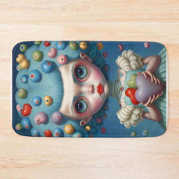 Item preview, Valentine Candy Art, Candy Girl, Blue Girl Character, Cute Blue Girl designed and sold by Art.Fusion.Studio.