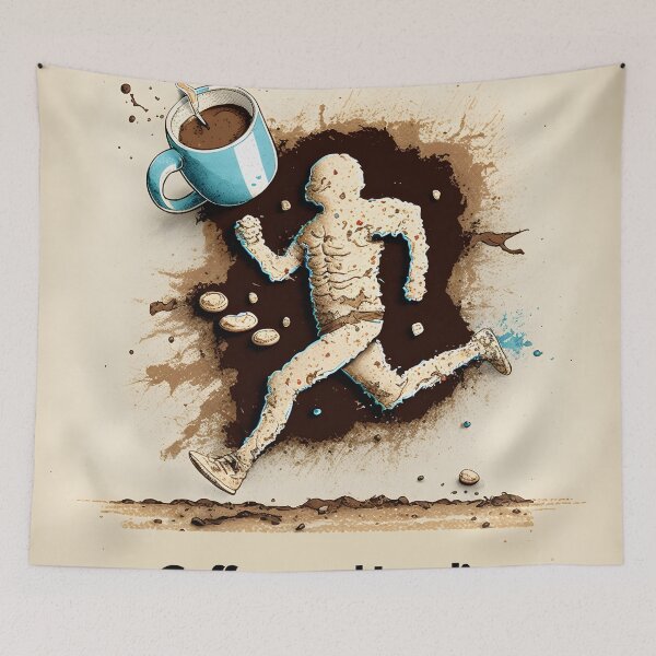 Item preview, I Run on Coffee and Insulin designed and sold by AIisnow.