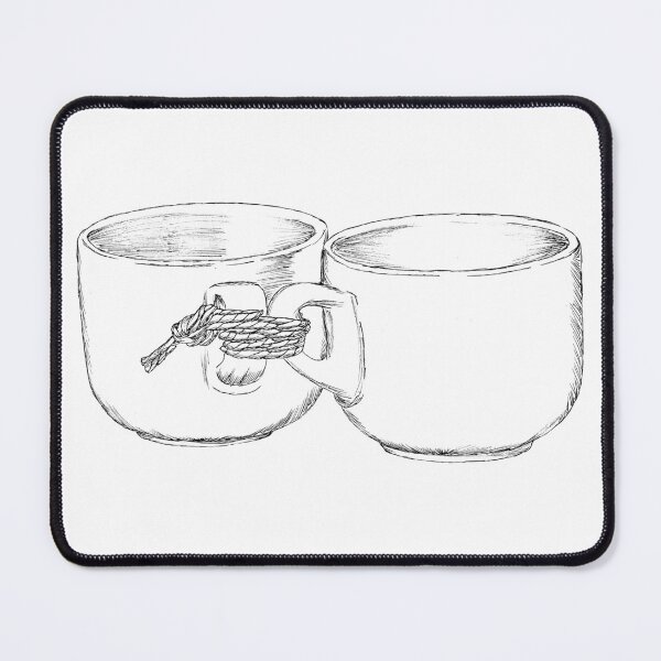 Item preview, Two Mugs Tied by String designed and sold by Marian Hayes.