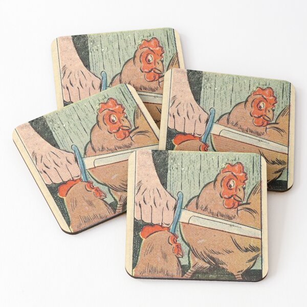 Item preview, Vintage Comic Panel | Chicken Knife Stare designed and sold by nationrandom.