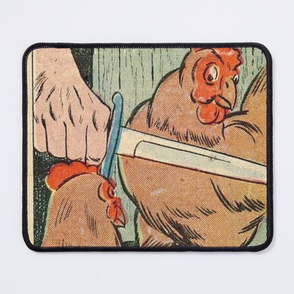 Item preview, Vintage Comic Panel | Chicken Knife Stare designed and sold by nationrandom.