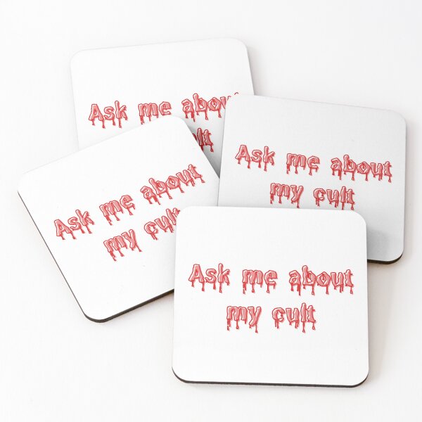 Item preview, Ask Me About My Cult designed and sold by TallyVAuthor.