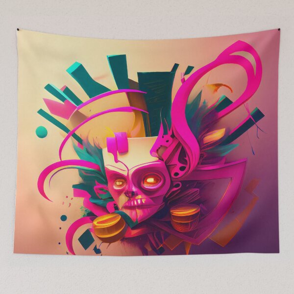 Item preview, abstraction_girly_pink_fusion designed and sold by digitalbrosse.