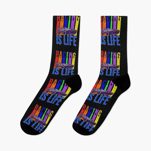 Item preview, Racing Is Life Street Racing Auto Racing Drag Racing Race Track Motorsports Speed Fast Cars designed and sold by CarantinedChaos.