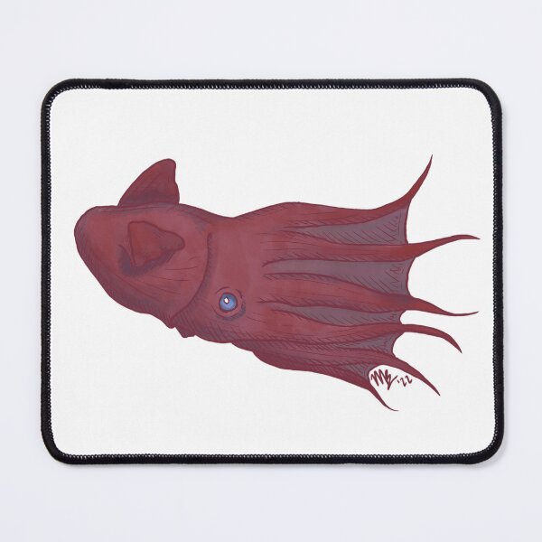 Item preview, Vampire Squid - Vampyroteuthis infernalis designed and sold by miasucksatart.