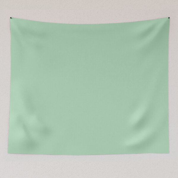 Item preview, Mint Green Solid Plain Background designed and sold by burbankdesigns.
