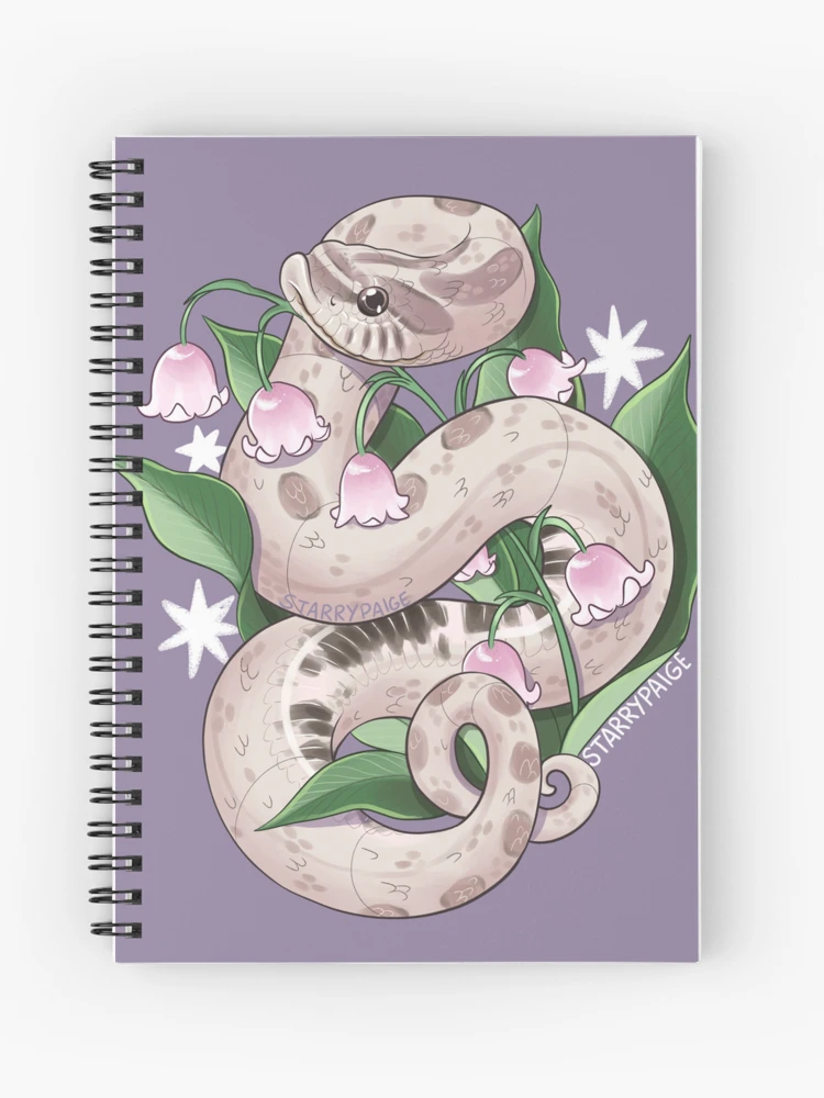 Sketchbook: Cute Snake Kawaii Sketchbook for Girls And Boys with 110+ Pages  of 8.5 x 11, Blank Paper for Drawing, Doodling or Learning to Draw, (Snake
