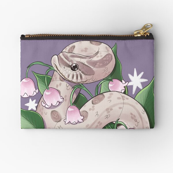 Item preview, Serpiente nariz de cerdo lavanda con lirio de los valles designed and sold by Paige Penrose.