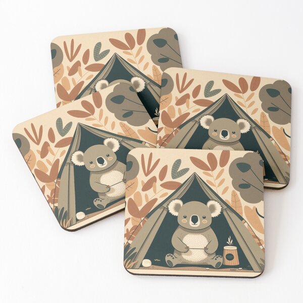 Item preview, Koalaty Coffee Time Camp designed and sold by PeikkoBear.