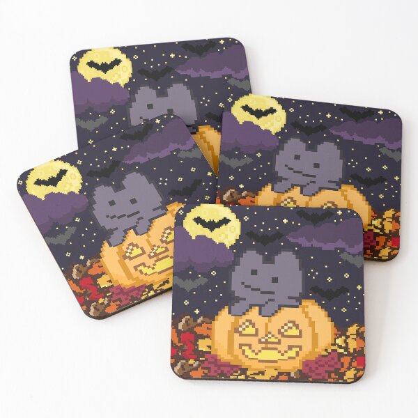 Item preview, Derpy Halloween Cat designed and sold by Pixelsbyflower.