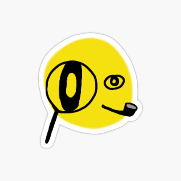 Youre Sus Emoji Sticker for Sale by AlpacaSmokes