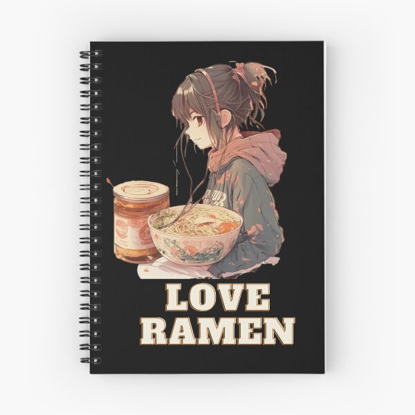 Aperçu de l'œuvre Love Ramen créée et vendue par NithaelDesign.