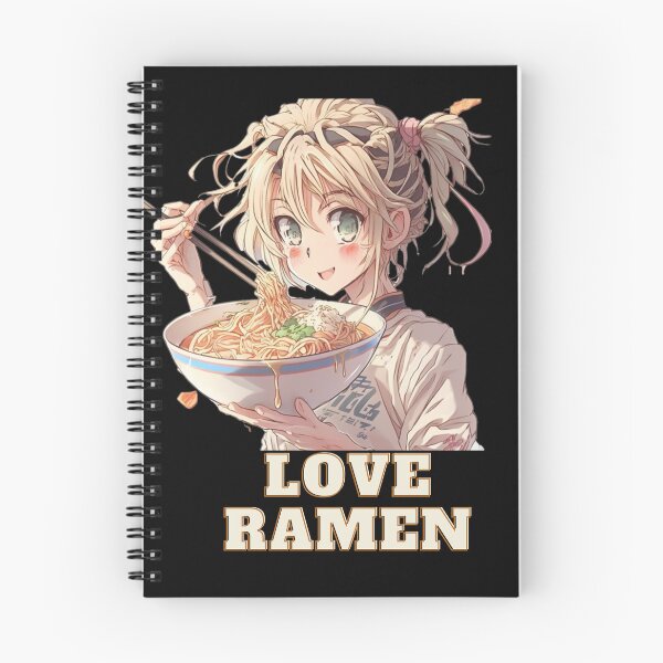 Aperçu de l'œuvre Love Ramen créée et vendue par NithaelDesign.