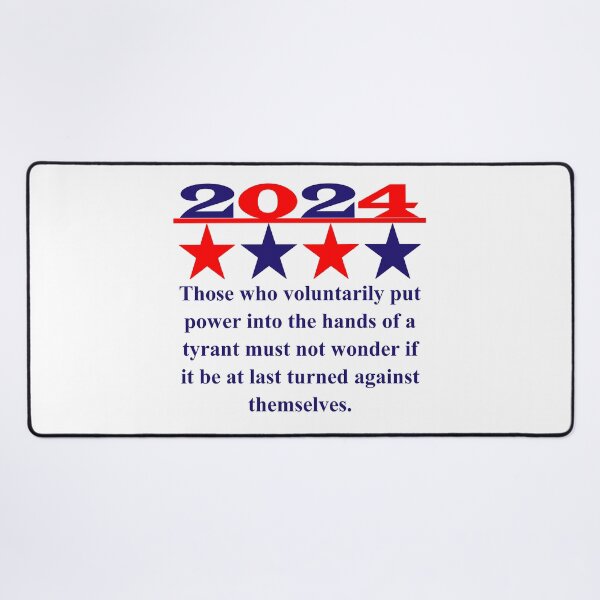 Item preview, Those Who Voluntarily Put Power - Political Quote  designed and sold by CrankyOldDude.
