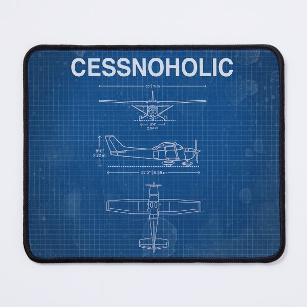 Item preview, Cessnaholic Diagram Blueprint designed and sold by MovieSetStories.