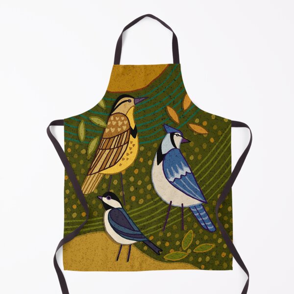 Item preview, MID-MORNING MODERN BACKYARD Birdies designed and sold by rorabeenie.