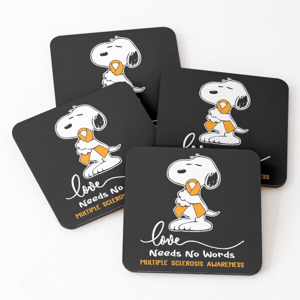 Item preview, Multiple Sclerosis Awareness - LOVE NEEDS NO WORDS designed and sold by Elise-Chapman.