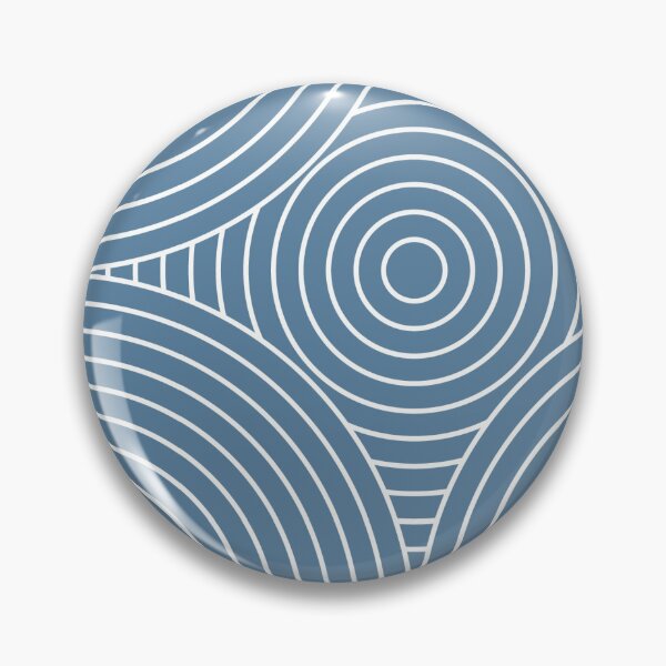 Item preview, Circles - Blue designed and sold by LivelyLoks.