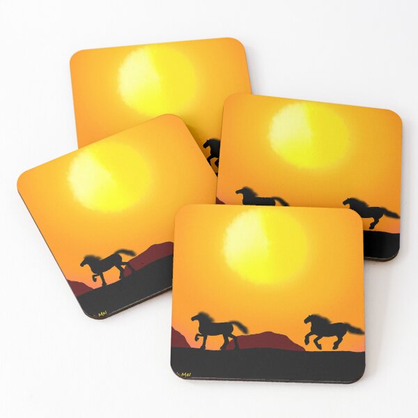 Item preview, Ponies Pitter-Pattering on the Pastures designed and sold by LakelandDrawing.