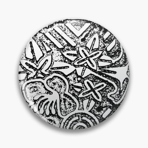 Item preview, Japanese Manhole Cover Cherry Blossom With Leaves - Black designed and sold by mattraski.