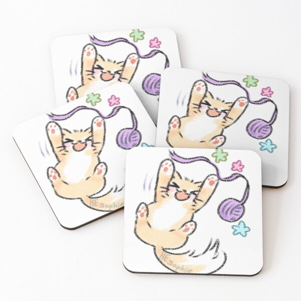 Item preview, A cat playing designed and sold by Sohhhe.