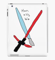 Han did kill leia iPad Case/Skin