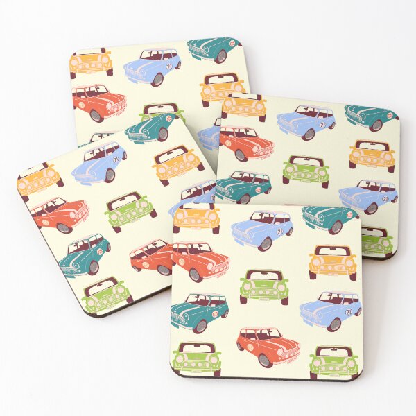 Item preview, Multicoloured Mini Coopers designed and sold by rhiz.