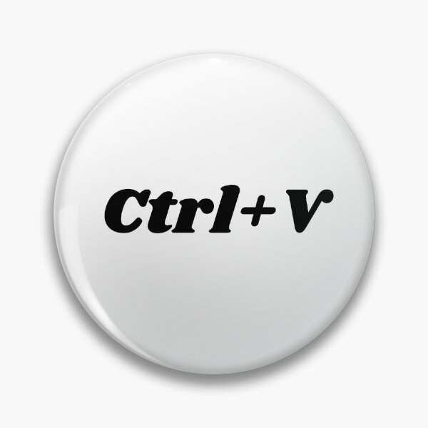 Item preview, Ctrl+V - Paste (White) designed and sold by hellkni9ht.