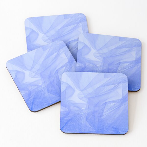 Item preview, Crinkled blue tutu dress net fabric. designed and sold by claireseyeview.