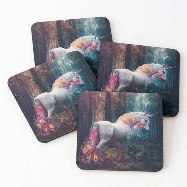 Item preview, Magical Woodland Unicorn designed and sold by PixelPusherArt.