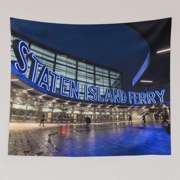 Item preview, Staten Island Ferry sign designed and sold by ShootFirstNYC.