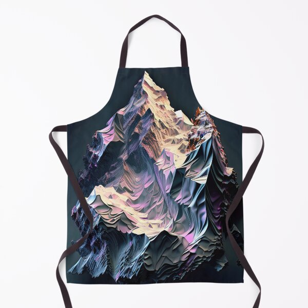Item preview, Mount Everest Abstract Poster designed and sold by HoodedDesigns.