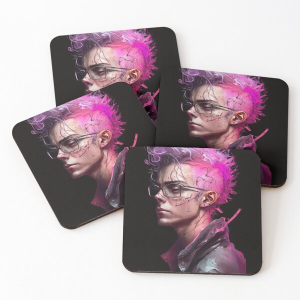 Item preview, Man anime Futurist designed and sold by NithaelDesign.